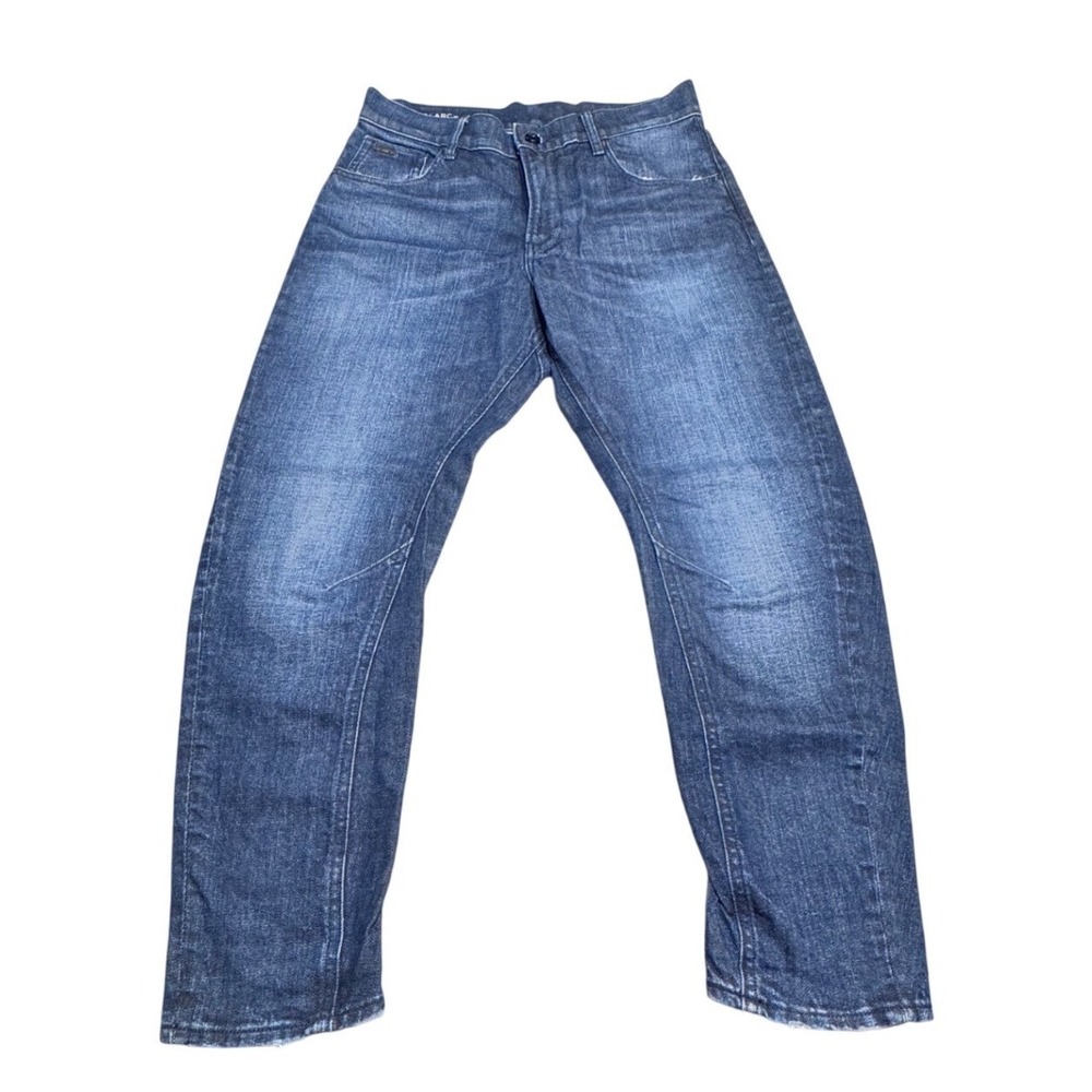 G-Star Raw Arc 3D Jeans Men's 30 Boyfriend Denim Jeans Dark Blue Streetwear Y2K